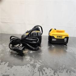 AS-IS- DEWALT 20-Volt Maximum XR 5.0 Ah Battery Pack and Charger Kit