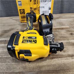 HOUSTON LOCATION - AS-IS DeWalt DCN45RNB 20V Max 15 Degree Cordless Coil Roofing Nailer (Tool Only)