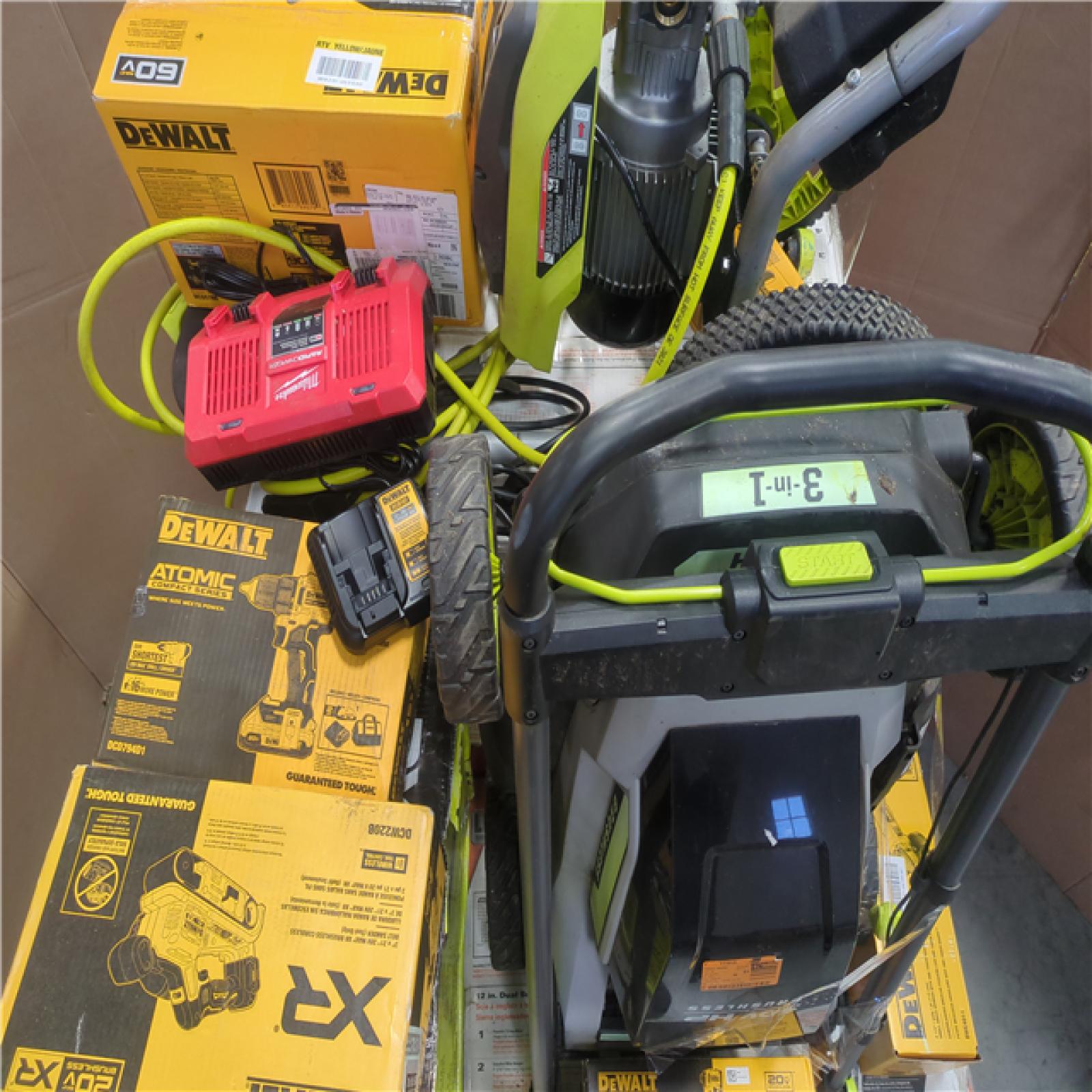 CALIFORNIA AS-IS TOOL PALLET