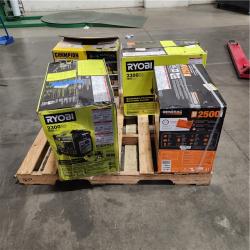 Dallas Location - As-Is  Gasoline Portable Generator (Lot Of 4)