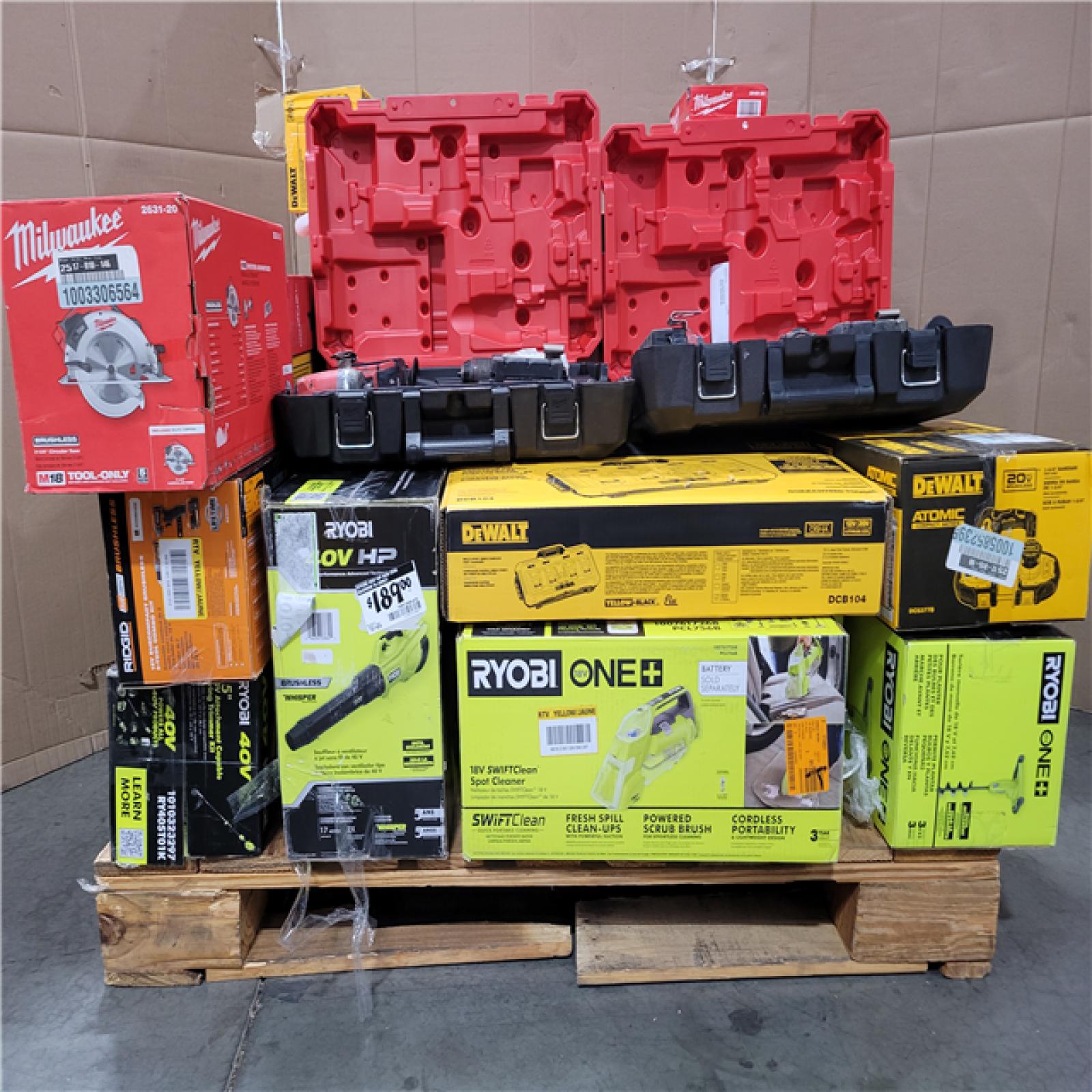 CALIFORNIA AS-IS TOOL PALLET