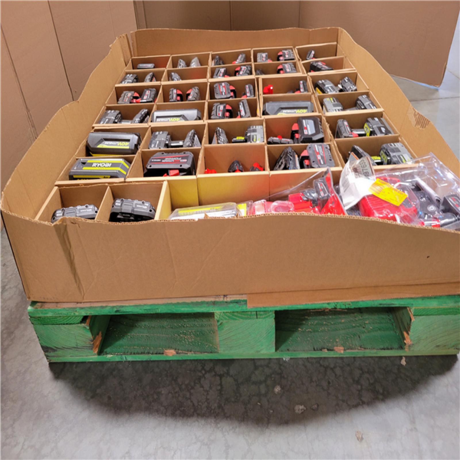 CALIFORNIA AS-IS BATTERY PALLET