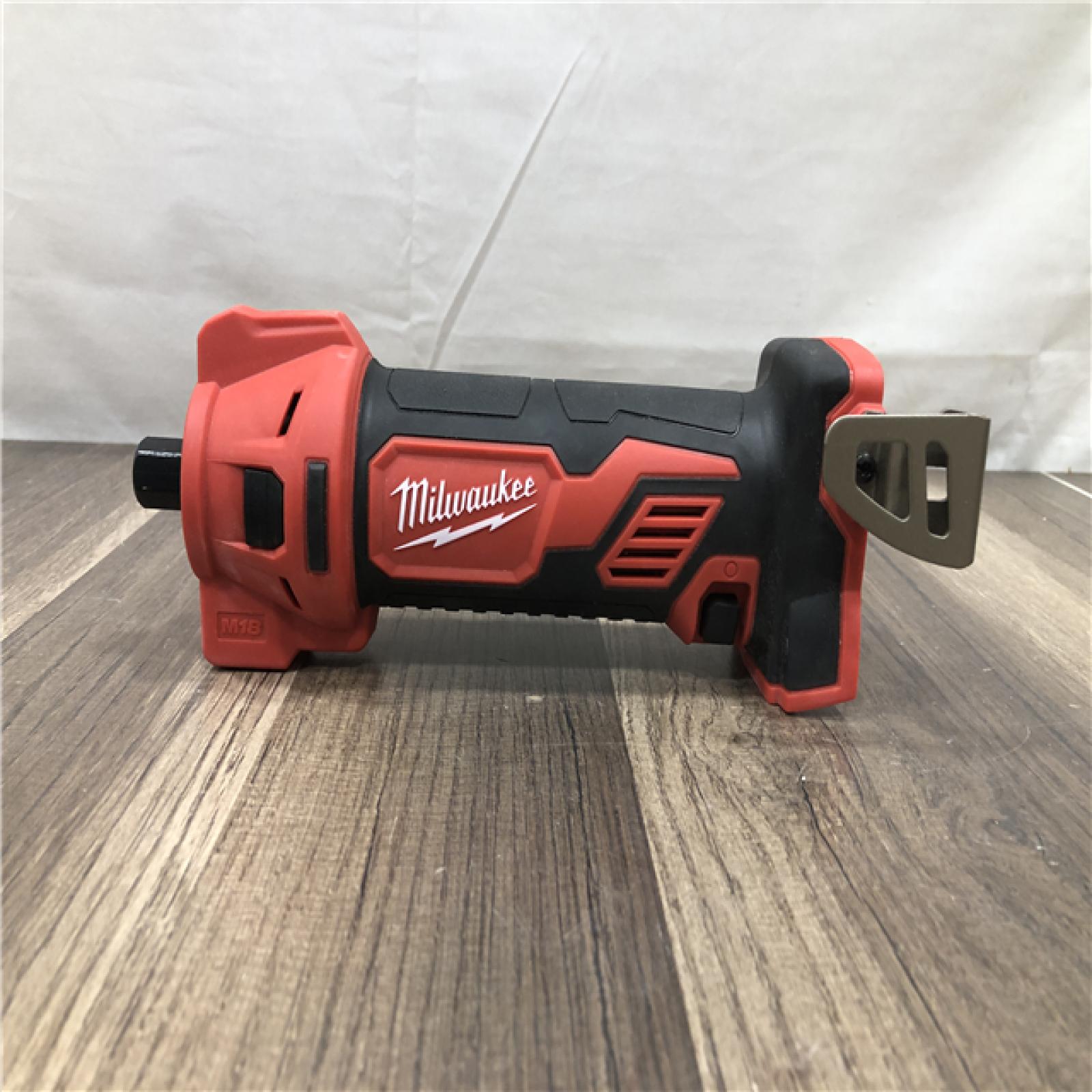 AS-IS Milwaukee 18V Lithium-Ion Cordless Drywall Cut Out Rotary Tool (Tool-Only)