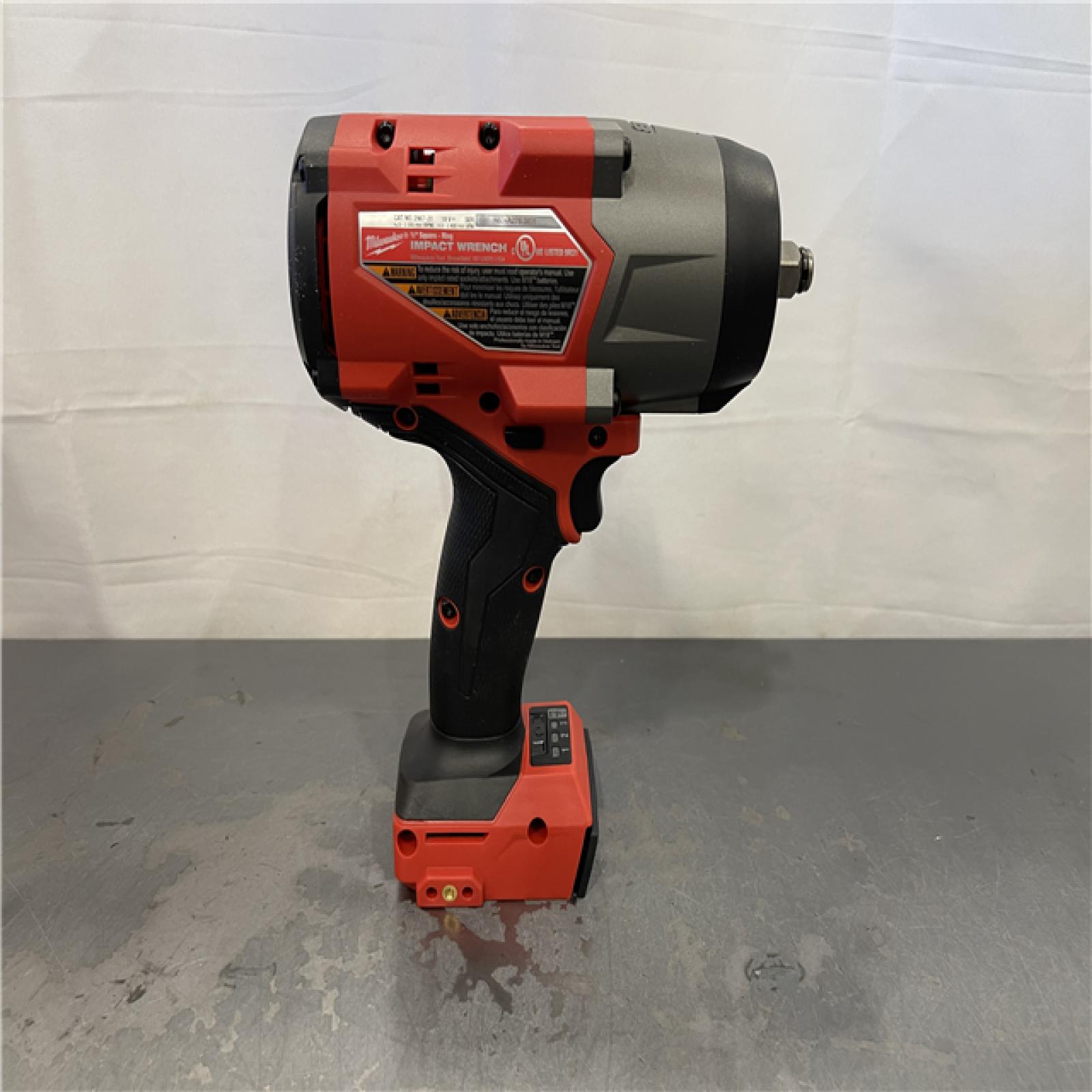 AS-IS - Milwaukee M18 FUEL 18V Lithium-Ion Brushless Cordless 1/2 in. Impact Wrench with Friction Ring