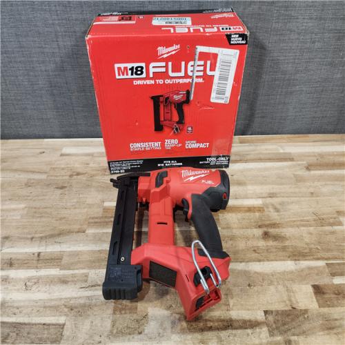 HOUSTON LOCATION - AS-IS Milwaukee FUEL 18-Volt Lithium-Ion Brushless Cordless 18-Gauge 1/4 in. Narrow Crown Stapler (Tool-Only)