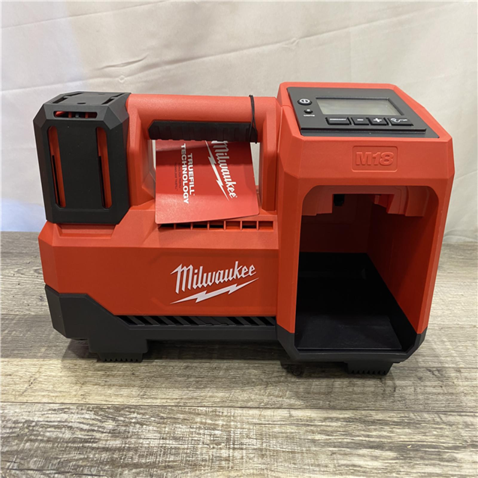 AS-IS Milwaukee 18-Volt Lithium-Ion Cordless Electric Portable Inflator (Tool-Only)