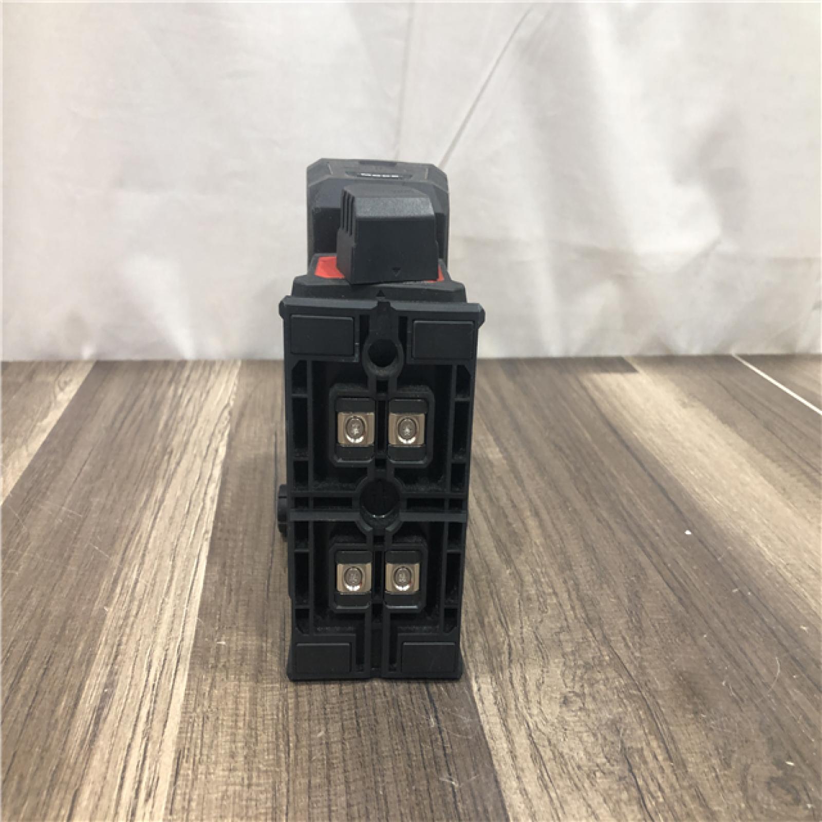 AS-IS Milwaukee Green 100 ft. Cross Line and Plumb Points Rechargeable Laser Level with REDLITHIUM Lithium-Ion USB Battery and Charger