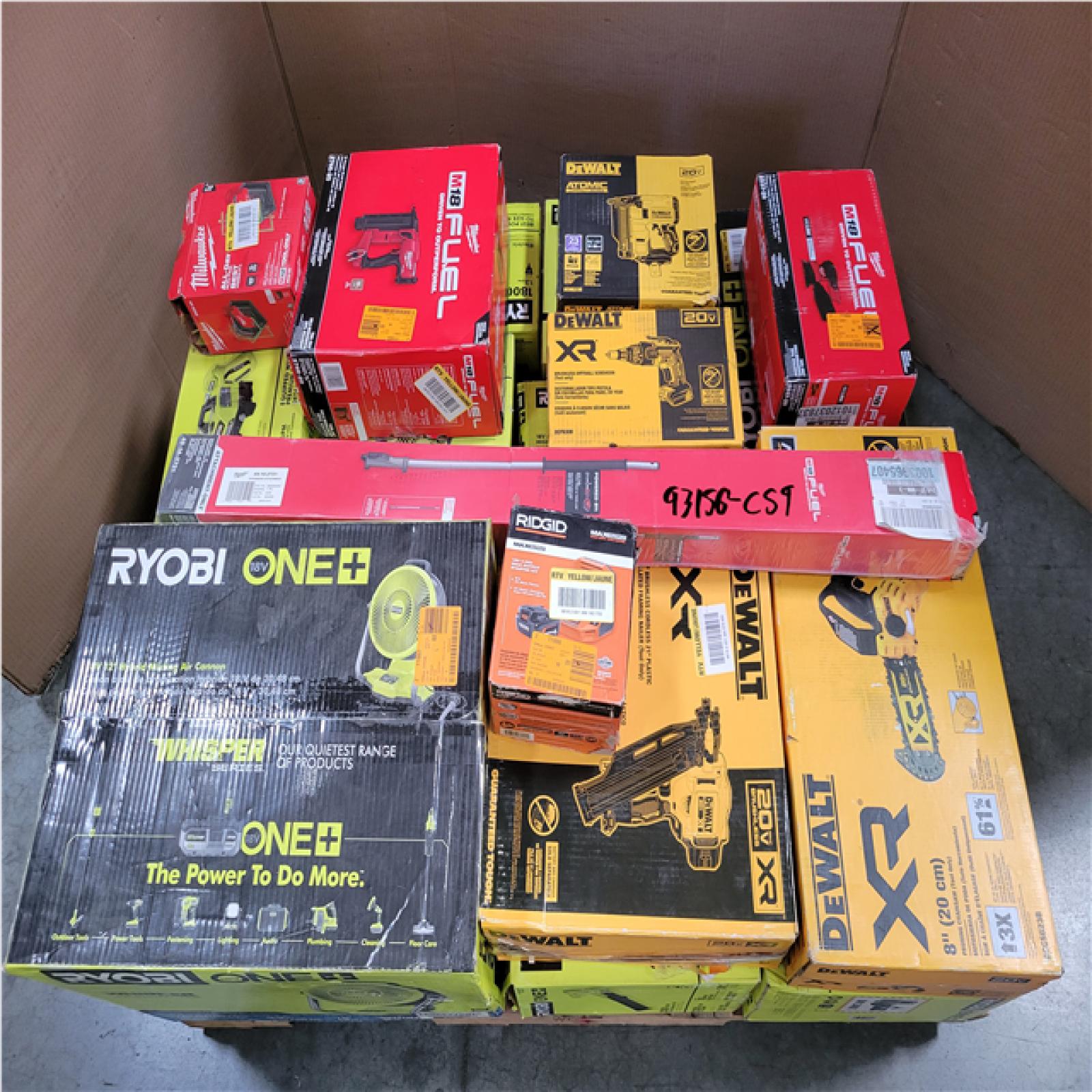 CALIFORNIA AS-IS TOOL PALLET