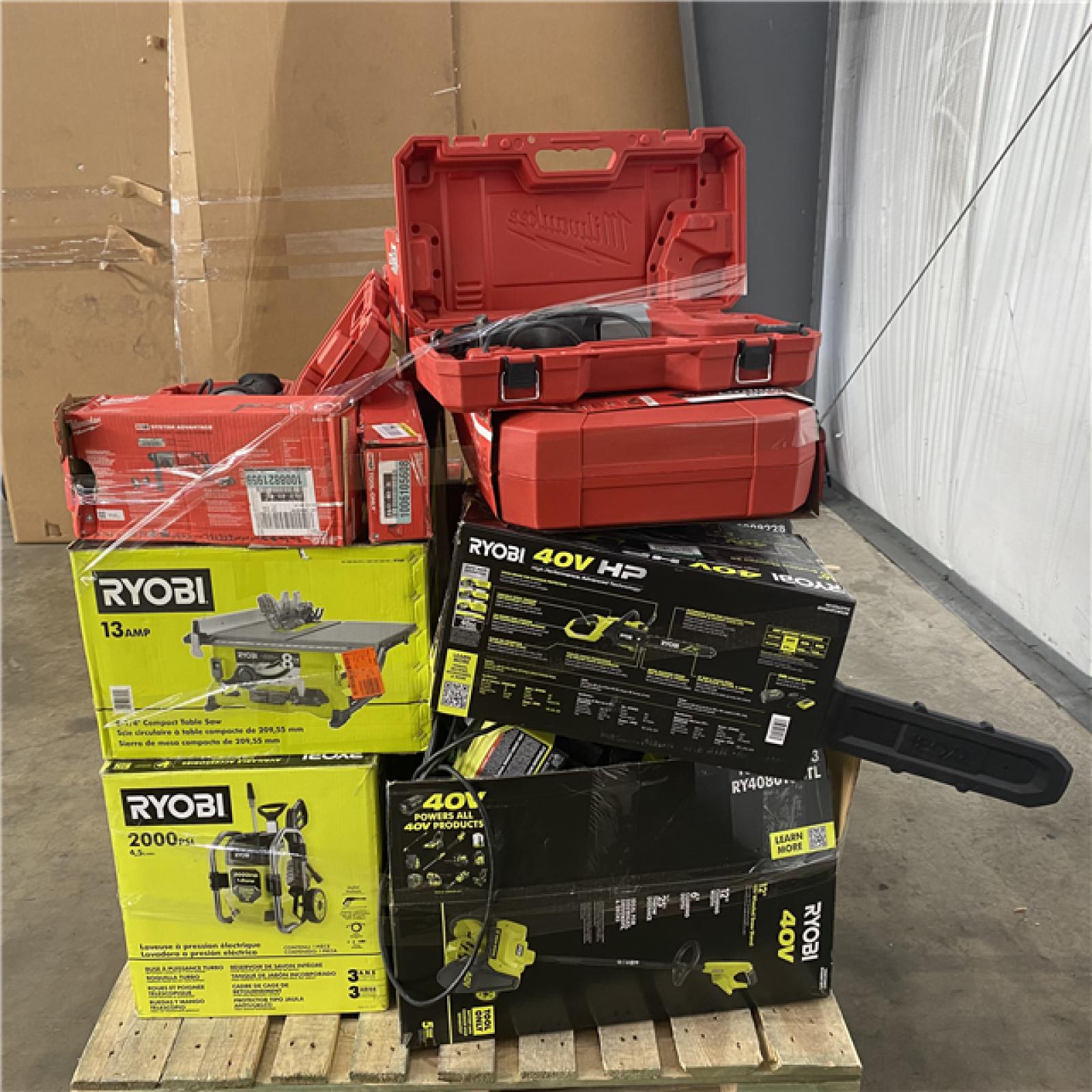 Houston Location AS IS - Tool Pallet