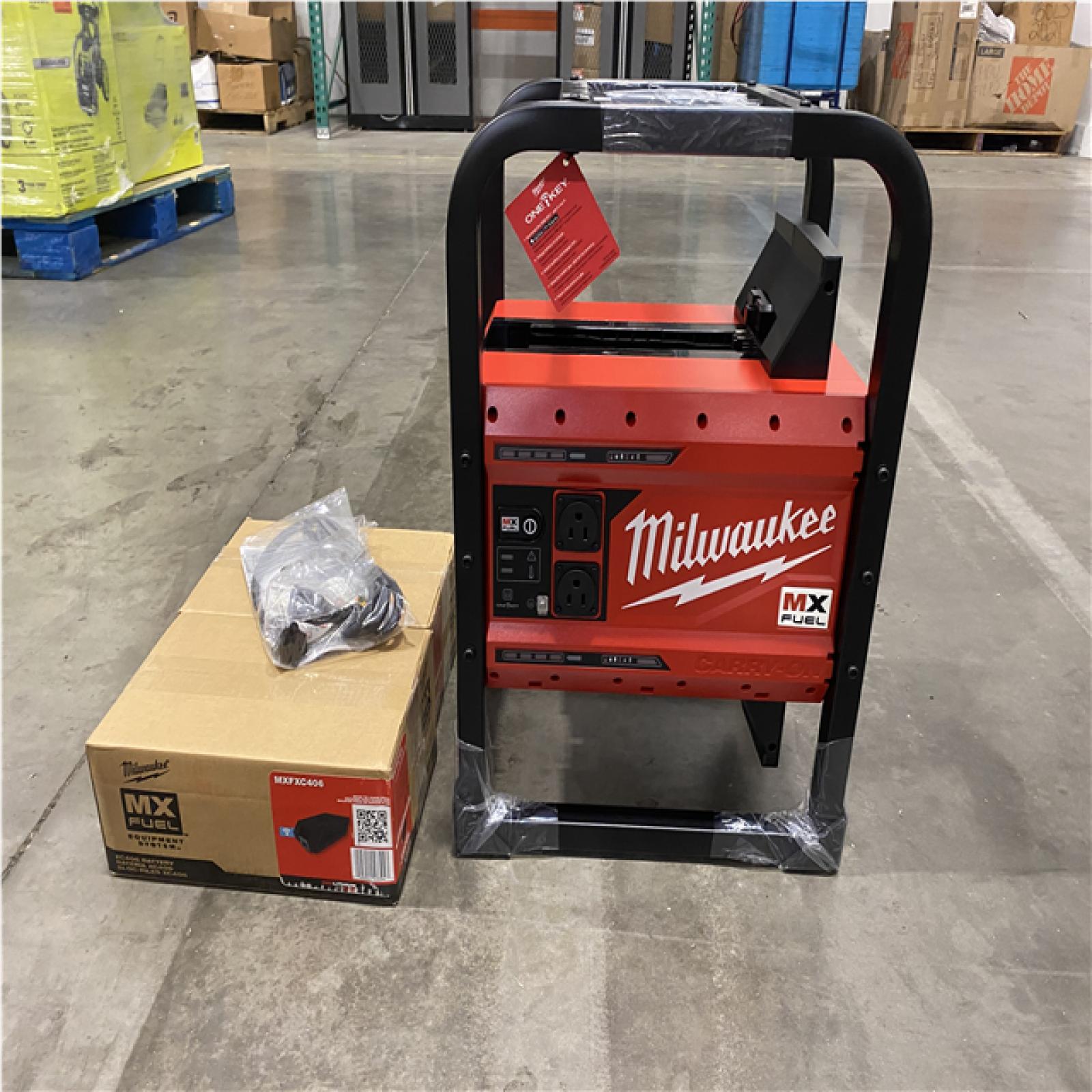 As-Is- Milwaukee MX FUEL CARRY-on 3600W/1800W Power Supply