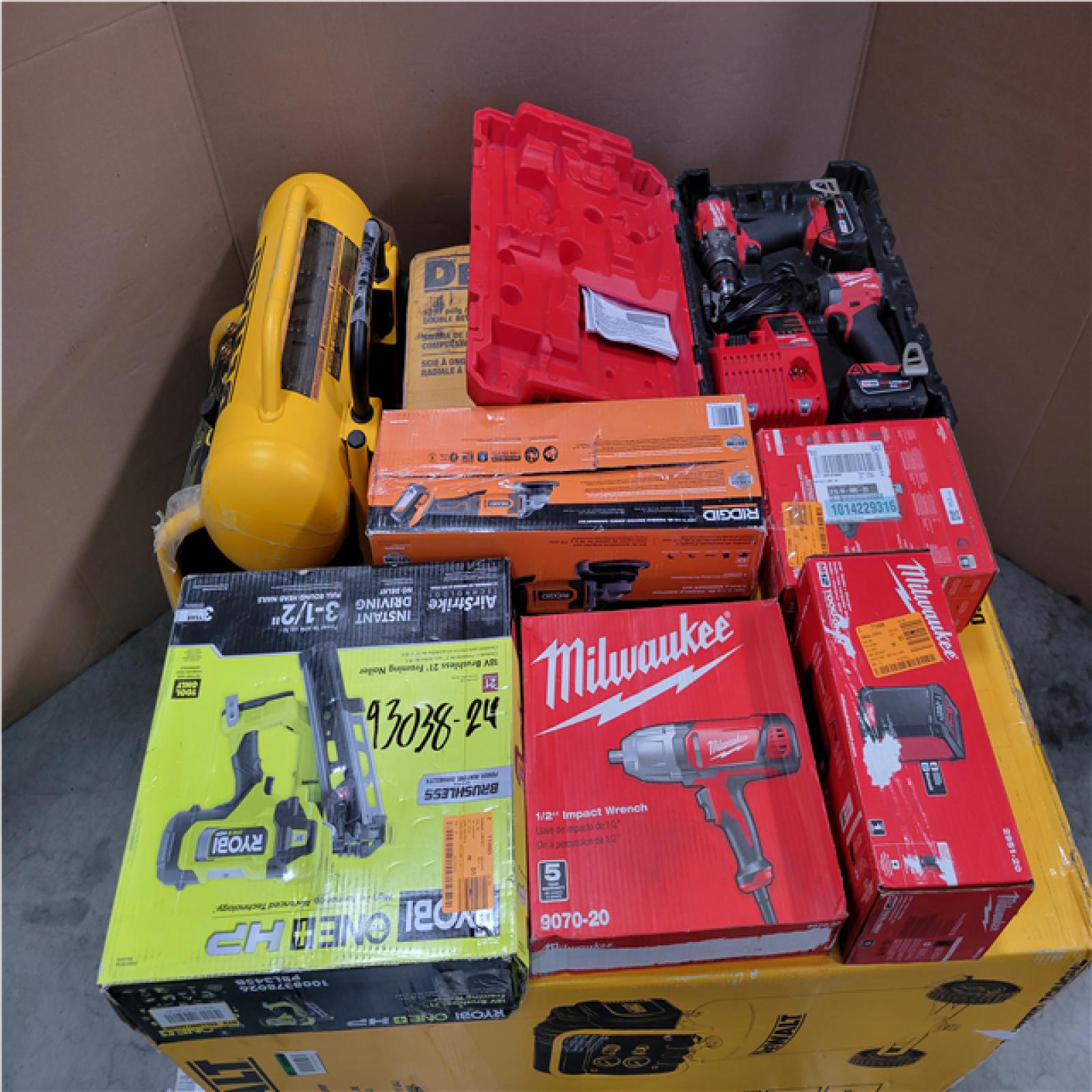 CALIFORNIA AS-IS TOOL PALLET