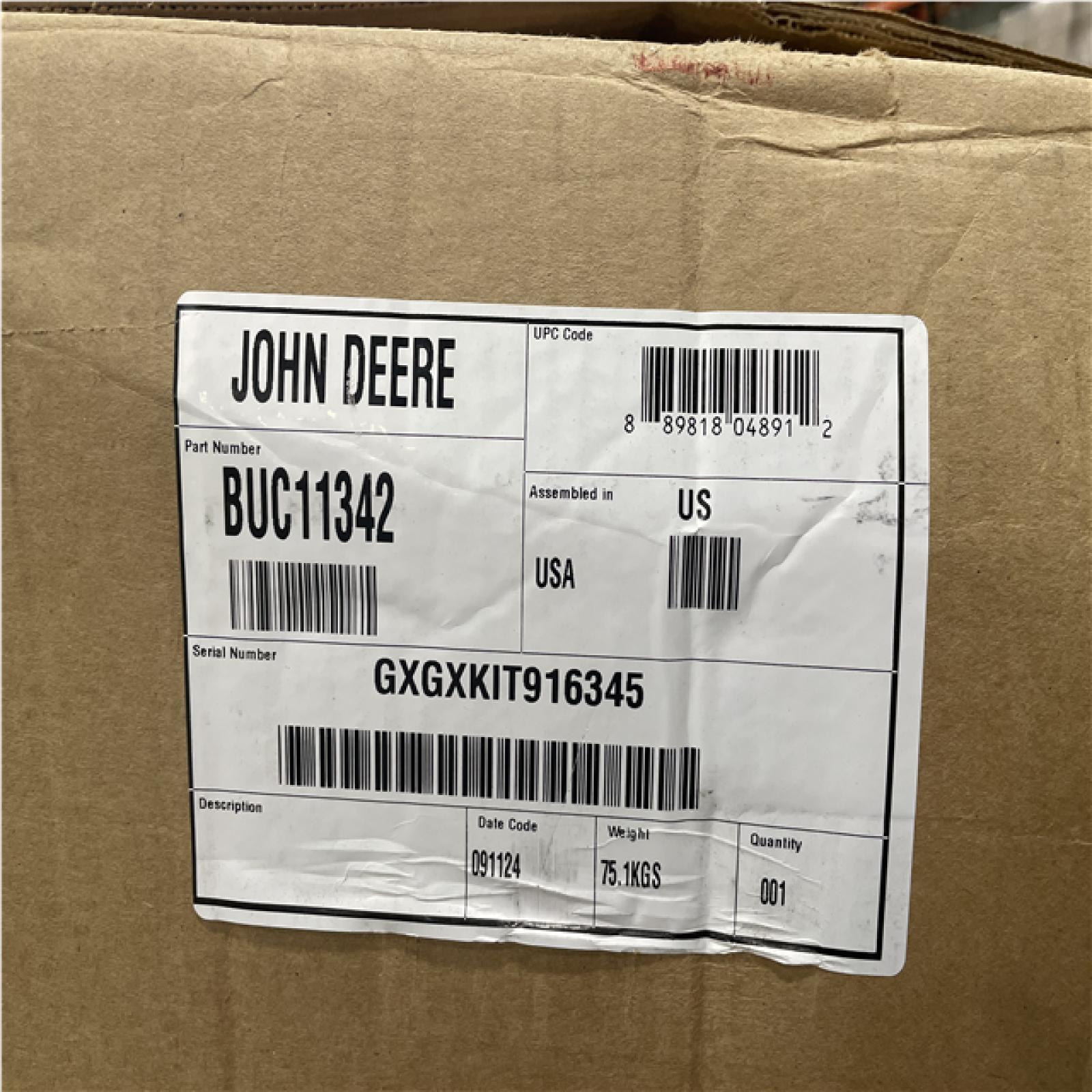 DALLAS LOCATION- JOHN DEERE Zero-Turn Mower 42 in. 6.5 Bushel Twin Bagger for Z300 Series