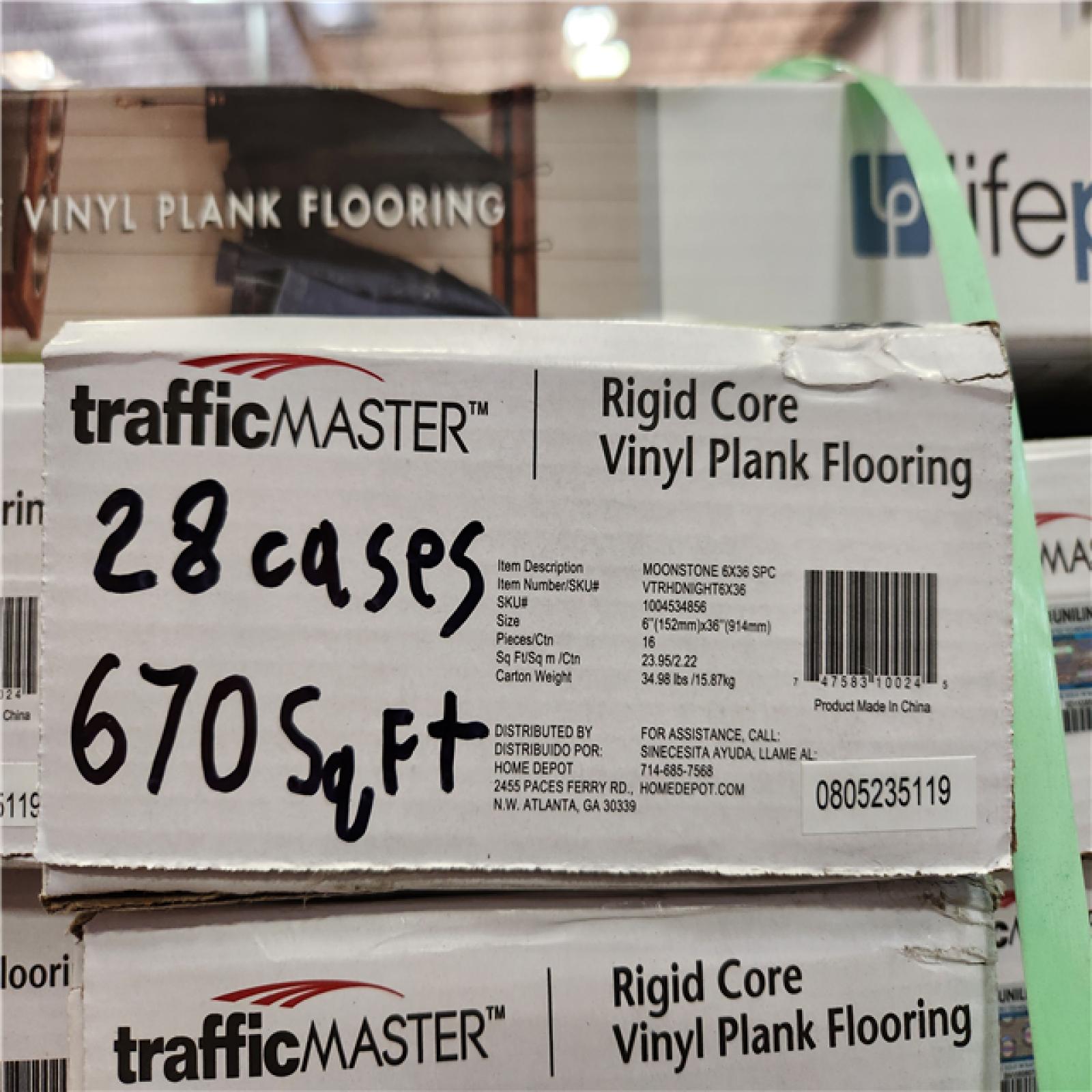 Phoenix AS-IS Mixed Home Improvement Flooring Pallet