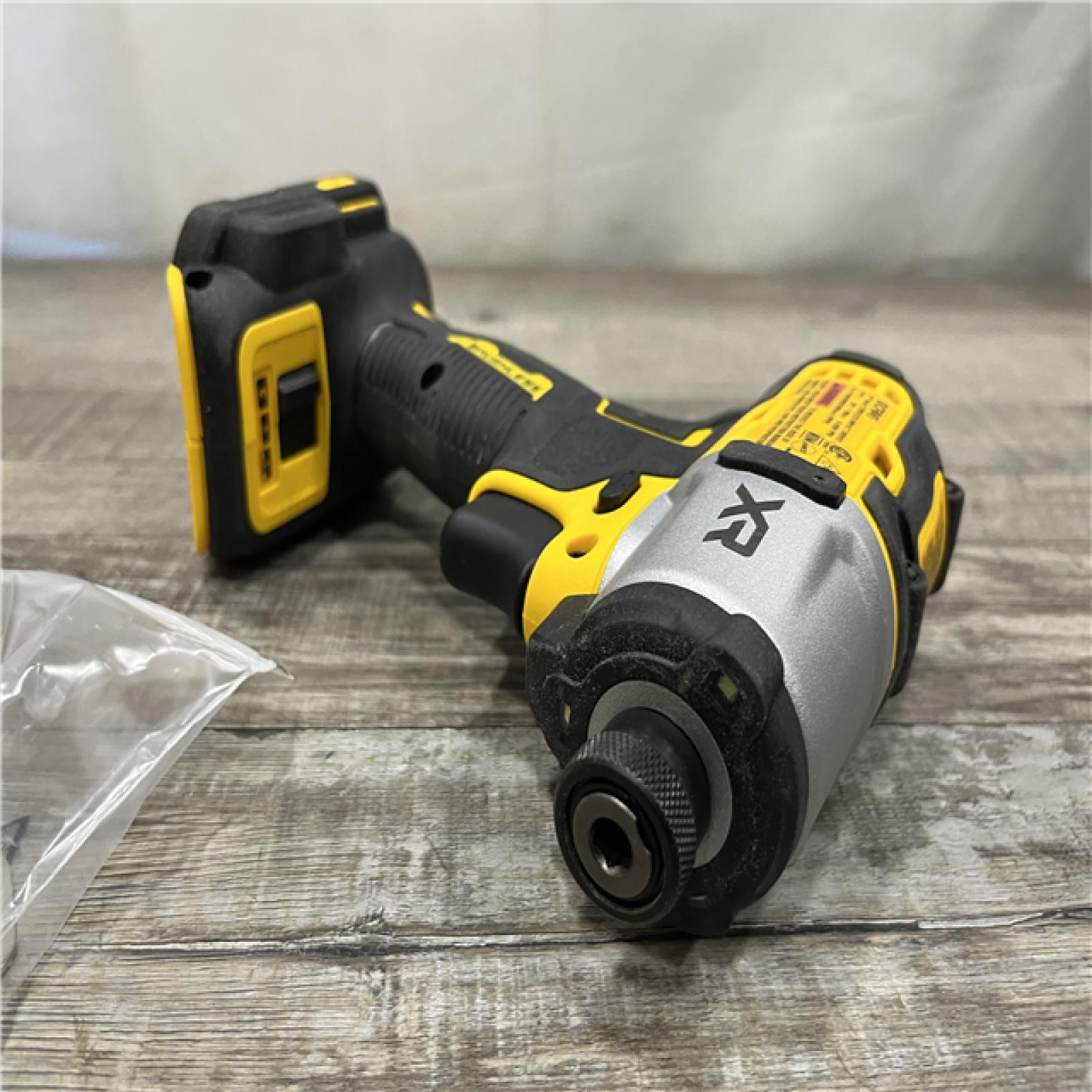 AS-IS DEWALT 20-Volt Maximum XR Cordless Brushless 1/4 in. 3-Speed Impact Driver (Tool-Only)
