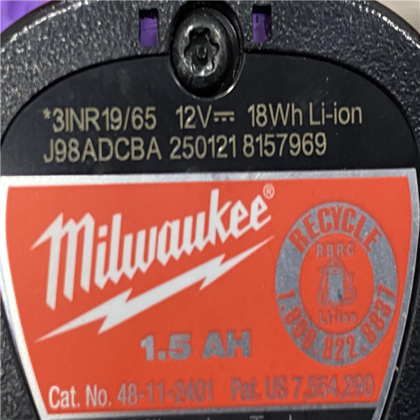 AS-IS Milwaukee 12-Volt Lithium-Ion Force Logic Cordless Press Tool Kit