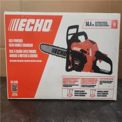 Phoenix LIKE NEW ECHO 14 in. 34.4 cc Gas 2-Stroke Rear Handle Chainsaw with Automatic Chain Oiler (No Chain)