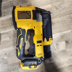 HOUSTON LOCATION - AS-IS (APPEARS LIKE NEW) DEWALT ATOMIC 20V MAX Lithium Ion Cordless 23 Gauge Pin Nailer Kit with 2.0Ah Battery and Charger