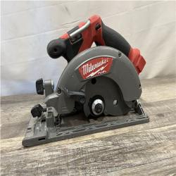AS-IS Milwaukee FUEL 18V Lithium-Ion Brushless Cordless 6-1/2 in. Circular Saw (Tool-Only)
