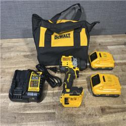 Houston Location AS-IS DEWALT 20V XR Lithium-Ion Cordless Brushless 1/2 in. Drill/Driver Kit