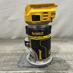 AS-IS DEWALT 20V MAX XR Cordless Brushless Fixed Base Compact Router (Tool Only)