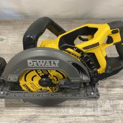 AS-IS DEWALT FLEXVOLT 60V MAX Cordless Brushless 7-1/4 in. Wormdrive Style Circular Saw (Tool Only)