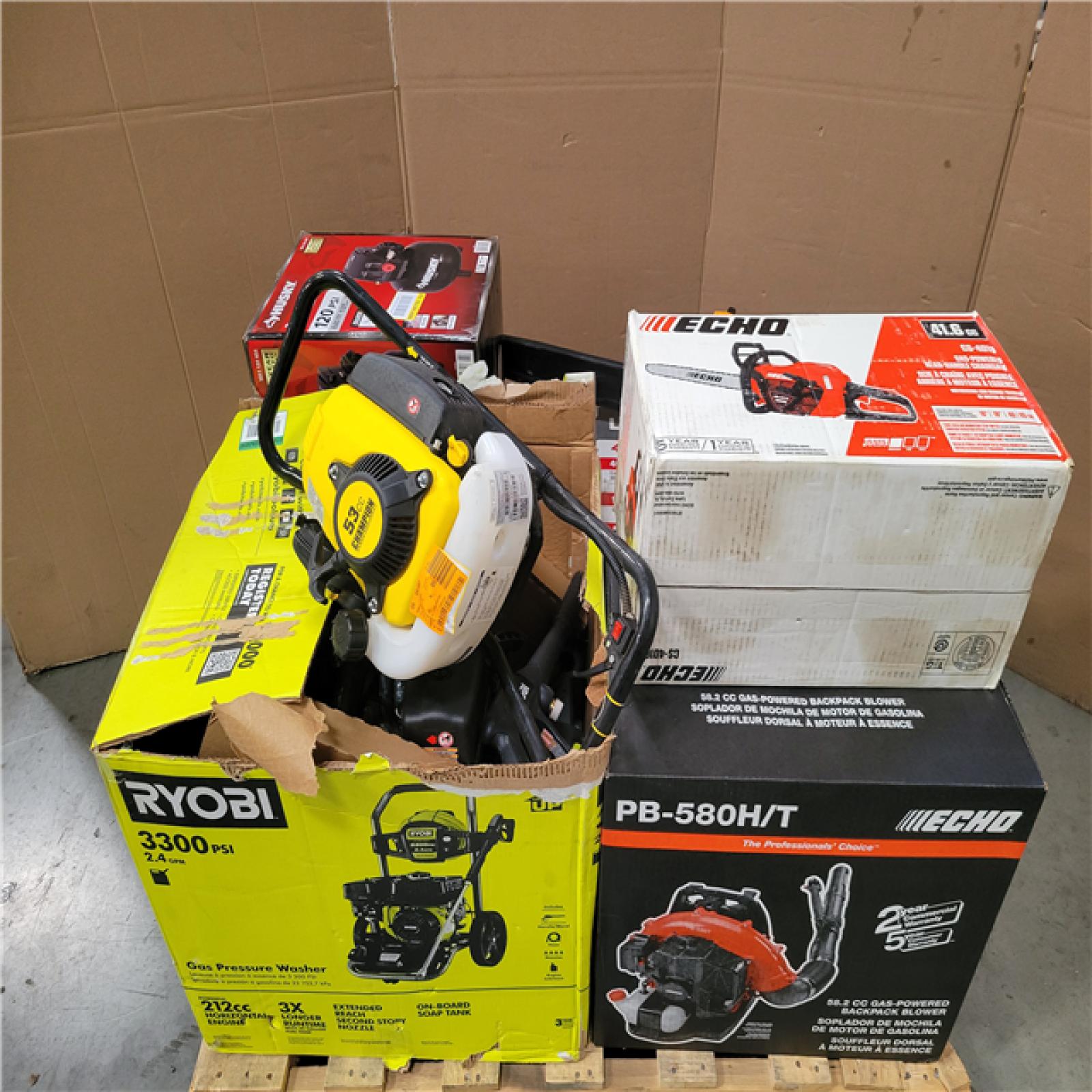 CALIFORNIA AS-IS OUTDOOR POWER EQUIPMENT