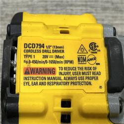 AS-IS DEWALT Atomic 20V Lithium-Ion Cordless Compact 1/2 in. Drill/Driver Kit