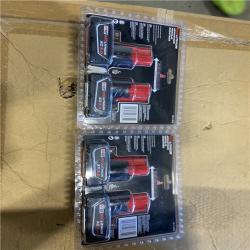 NEW! - Milwaukee M12 12-Volt Lithium-Ion XC Extended Capacity 3.0 Ah Battery Pack (2-Pack) (2 UNITS)