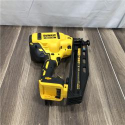AS-IS DEWALT 20V MAX XR 16-Gauge Electric Cordless Angled Finishing Nailer Kit