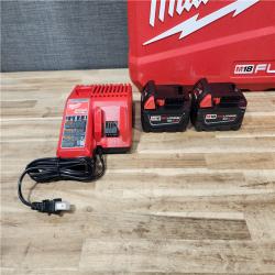 HOUSTON LOCATION - AS-IS Milwaukee FUEL 18V Lithium-Ion Brushless Cordless Hammer Drill and Impact Driver Combo Kit