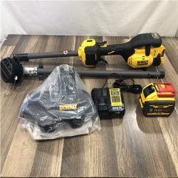 AS-IS DEWALT FLEXVOLT 60V MAX 17 in. Cordless Battery Powered Attachment Capable Trimmer Kit