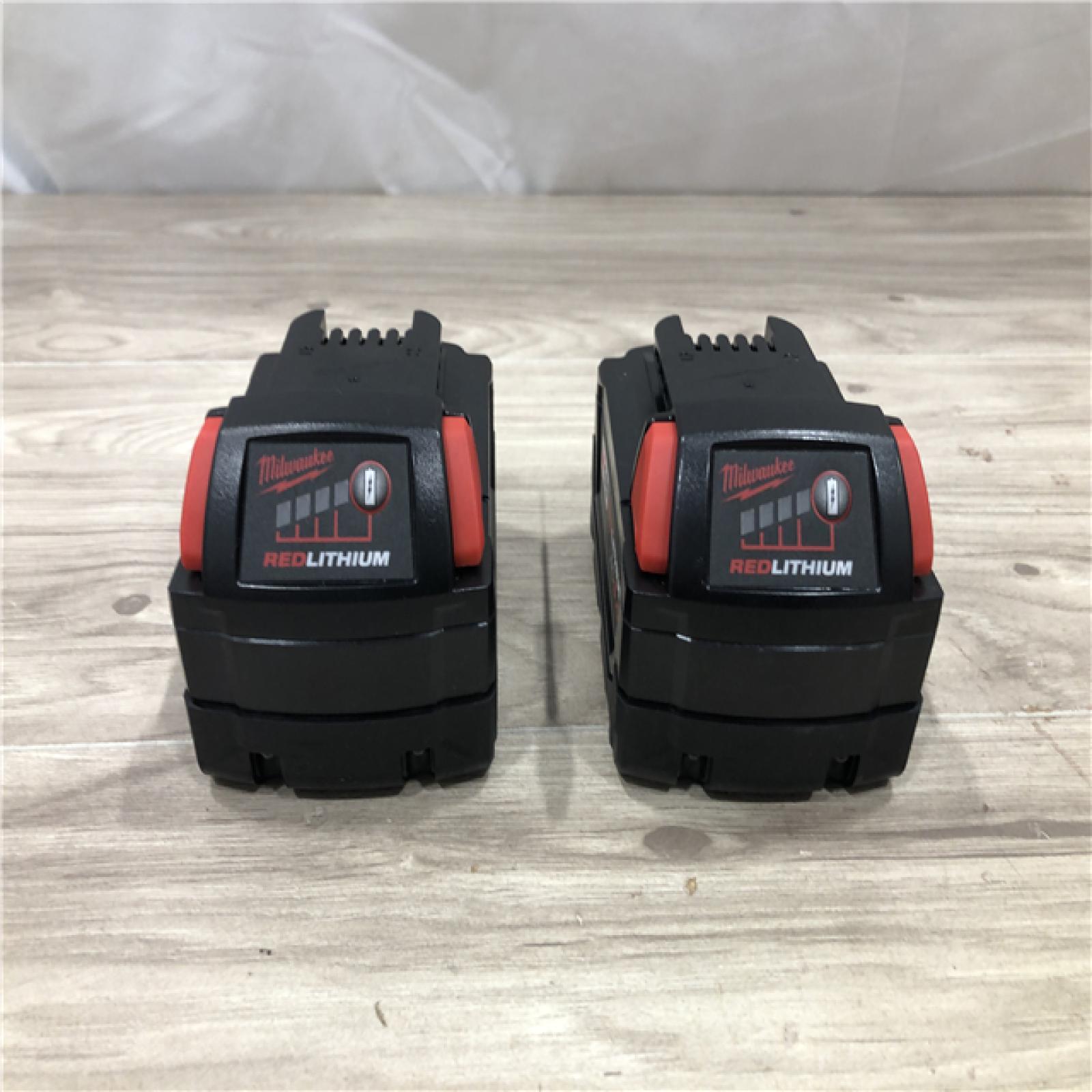 AS-IS Milwaukee 18-Volt Lithium-Ion XC Starter Kit