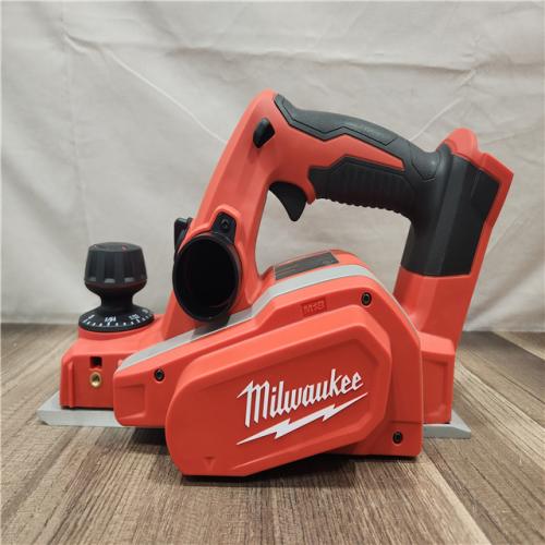 AS-IS- Milwaukee M18 18-Volt Lithium-Ion Cordless 3-1/4 in. Planer (Tool-Only)