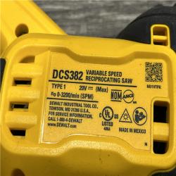 AS-IS DEWALT 20V MAX Cordless Brushless Reciprocating Saw (Tool Only)