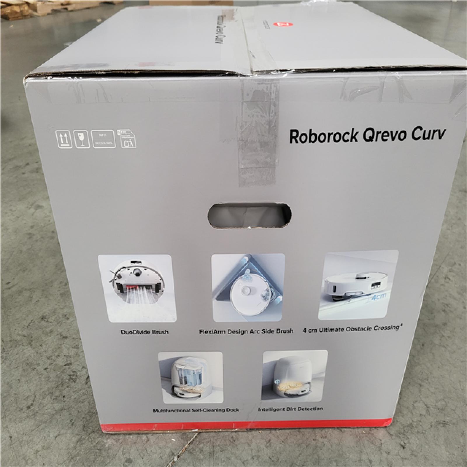 CALIFORNIA AS-IS LIKE NEW ROBOROCK QREVO CURV