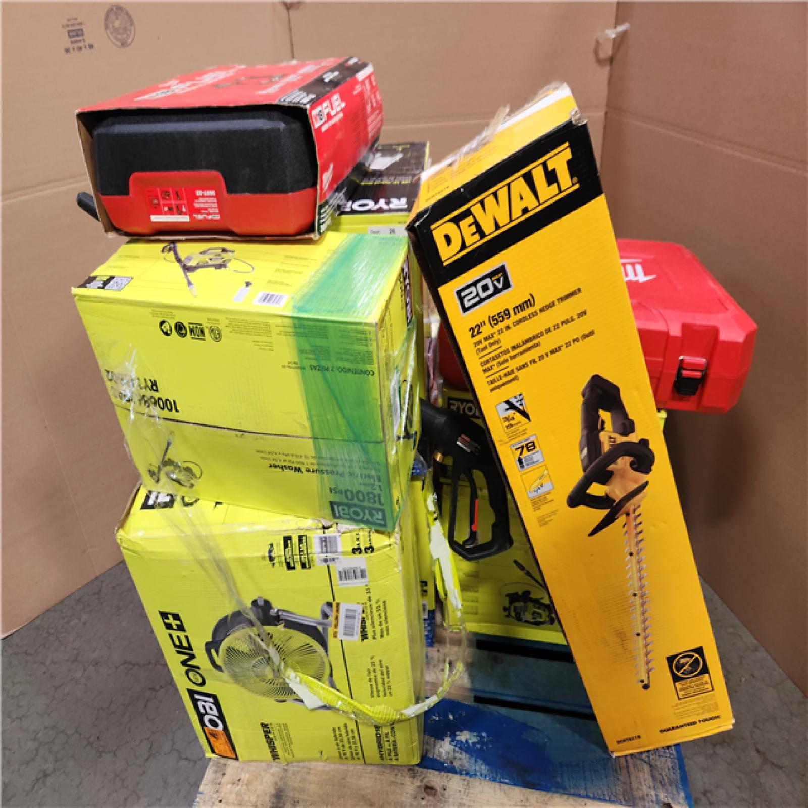 CALIFORNIA AS-IS TOOL PALLET