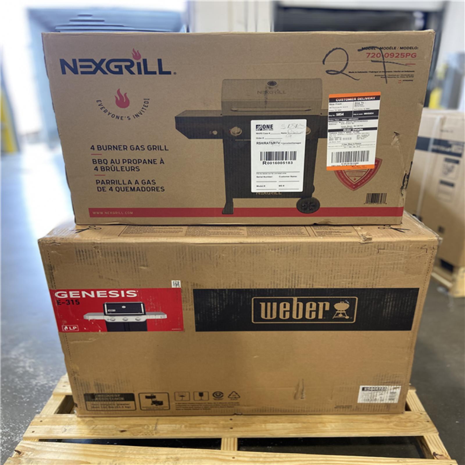 DALLAS LOCATION - MIXED GRILL PALLET - (2 UNITS)