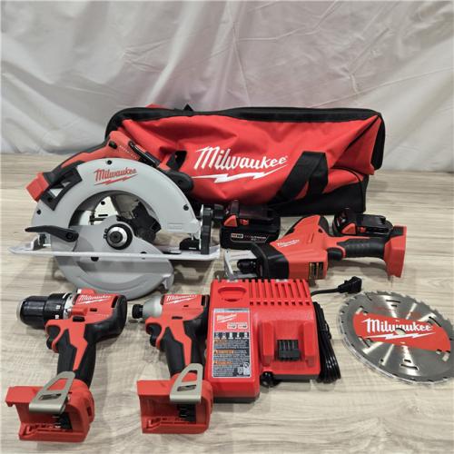 AS-IS Milwaukee M18 4-Tool Combo Kit