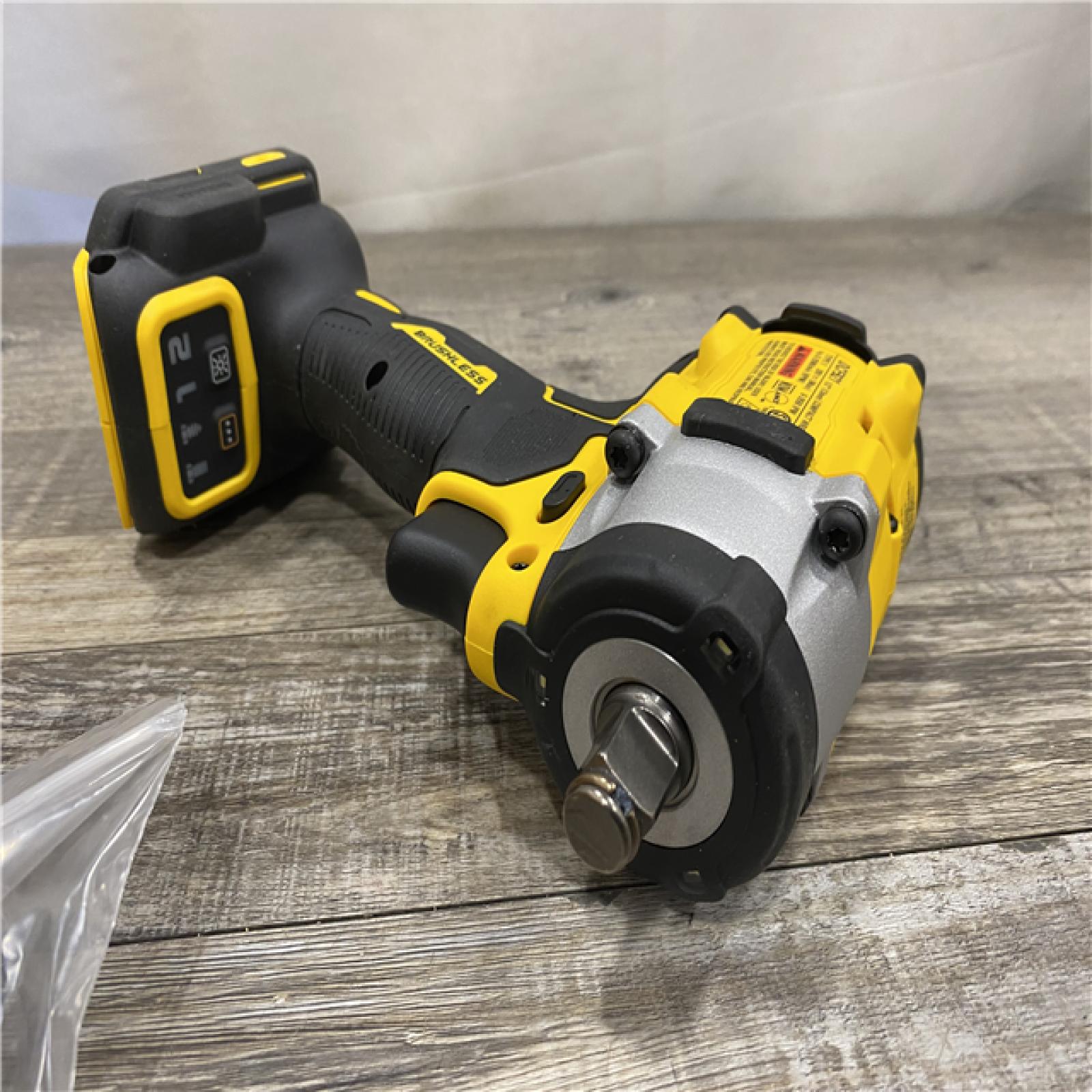 AS-IS DEWALT ATOMIC 20V MAX Cordless Brushless 1/2 in. Variable Speed Impact Wrench (Tool Only)