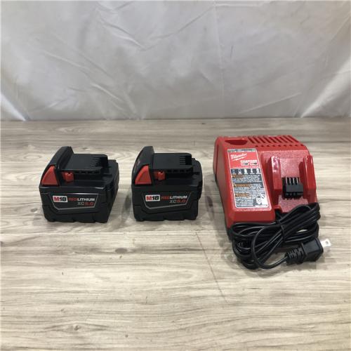 AS-IS Milwaukee 18-Volt Lithium-Ion XC Starter Kit