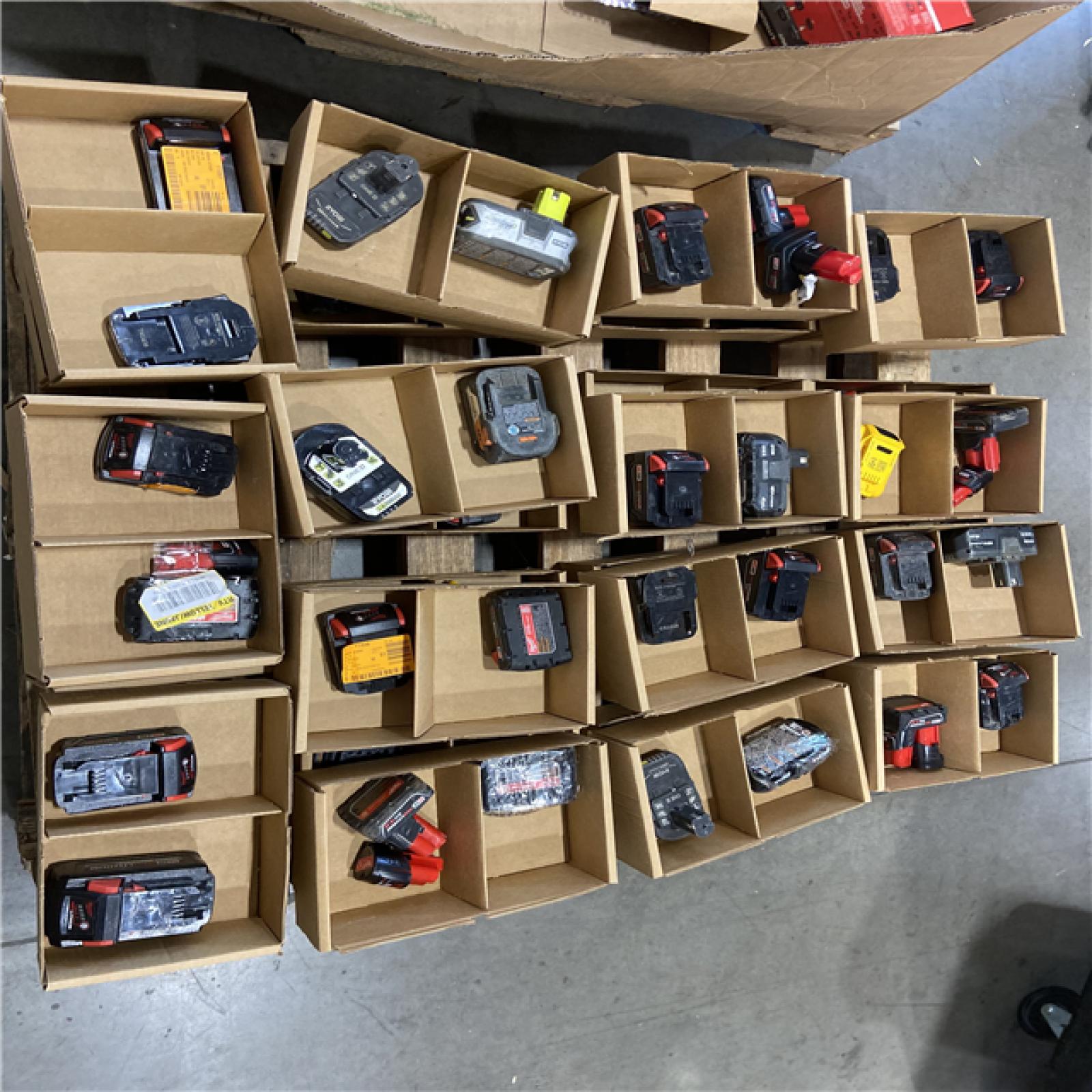 DALLAS LOCATION - AS-IS BATTERY PALLET