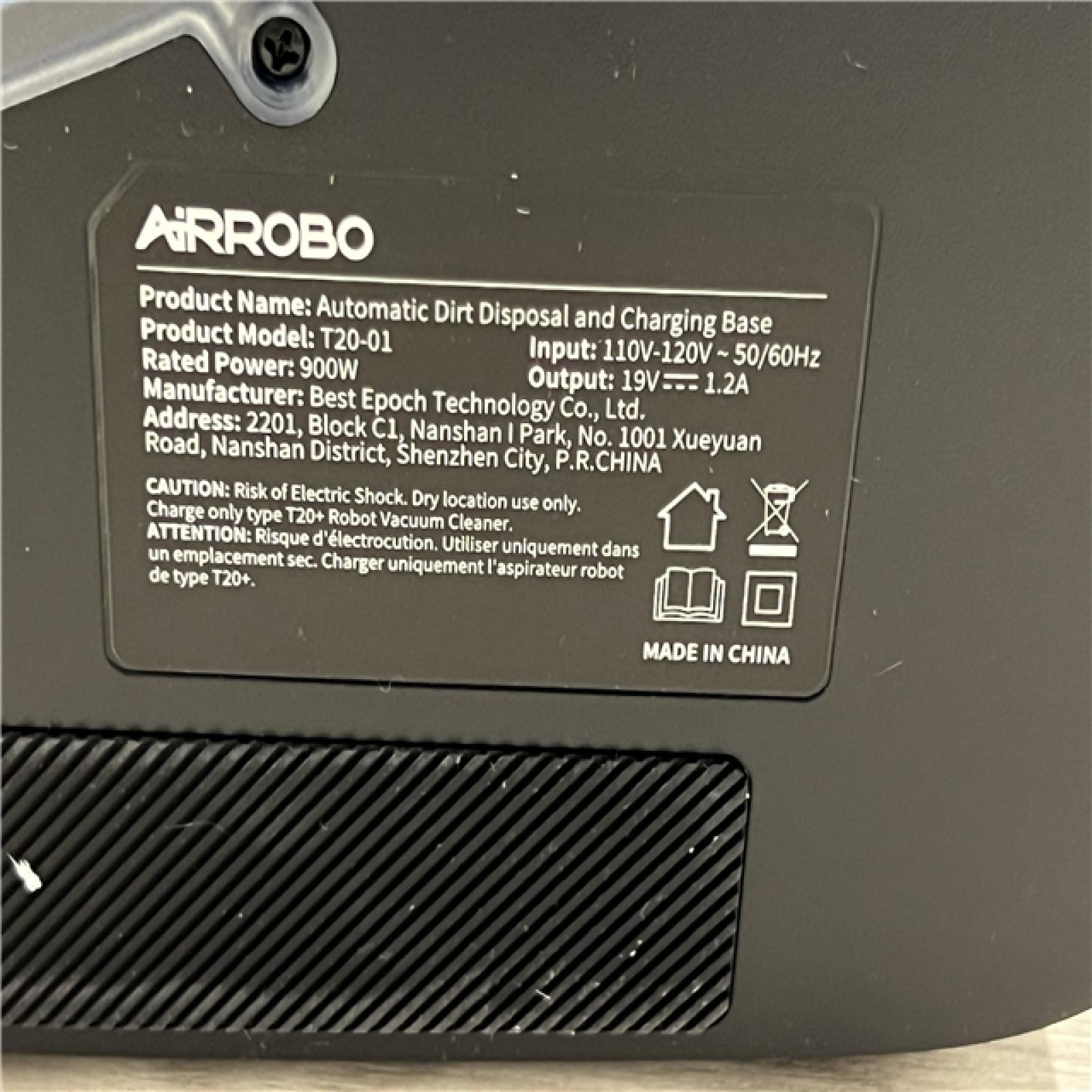 AS-IS AIRROBO PG100 Pet Grooming Vacuum (12000pa Suction) 5 Grooming Tools  2L Dust Cup