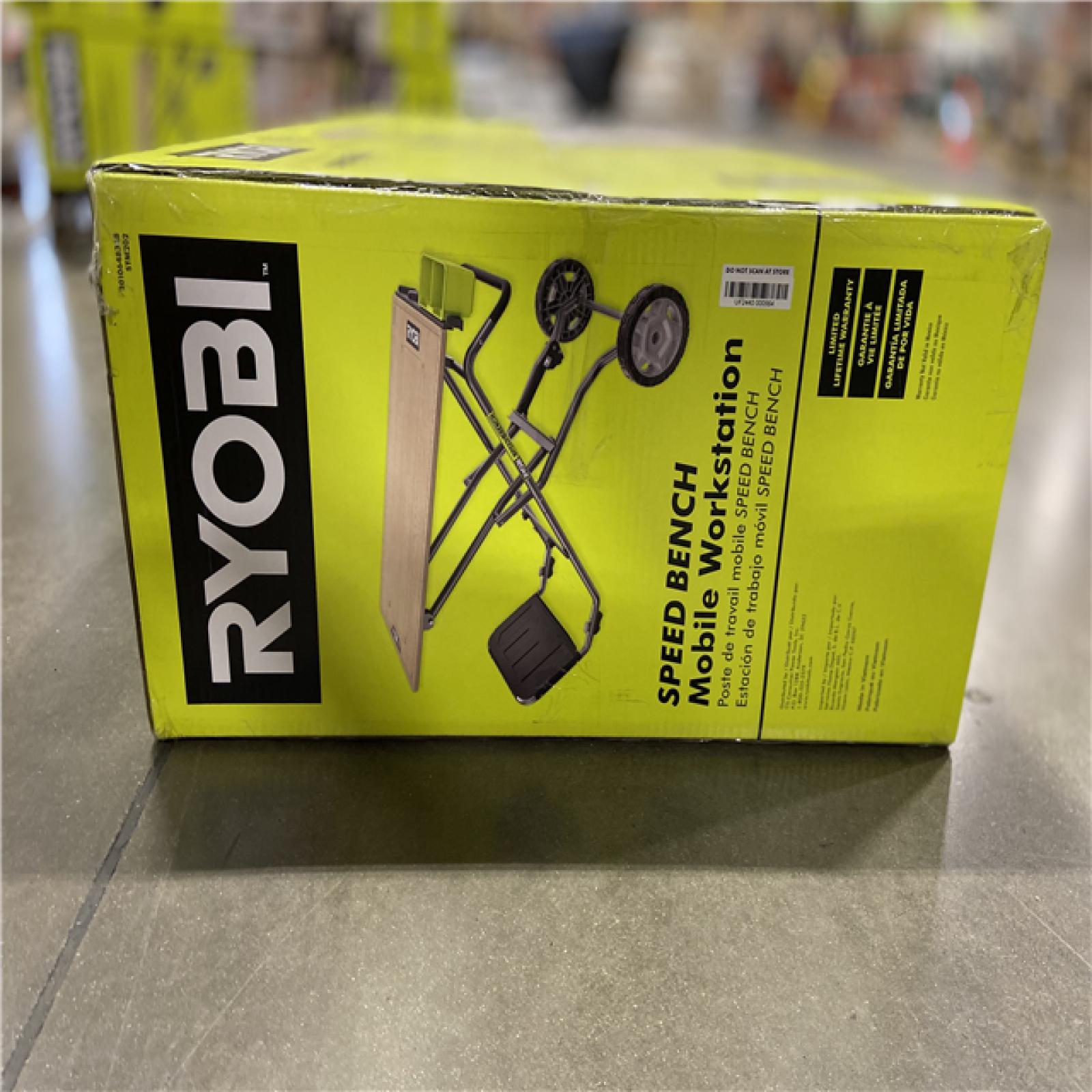NEW! - RYOBI SPEED BENCH Mobile Workstation