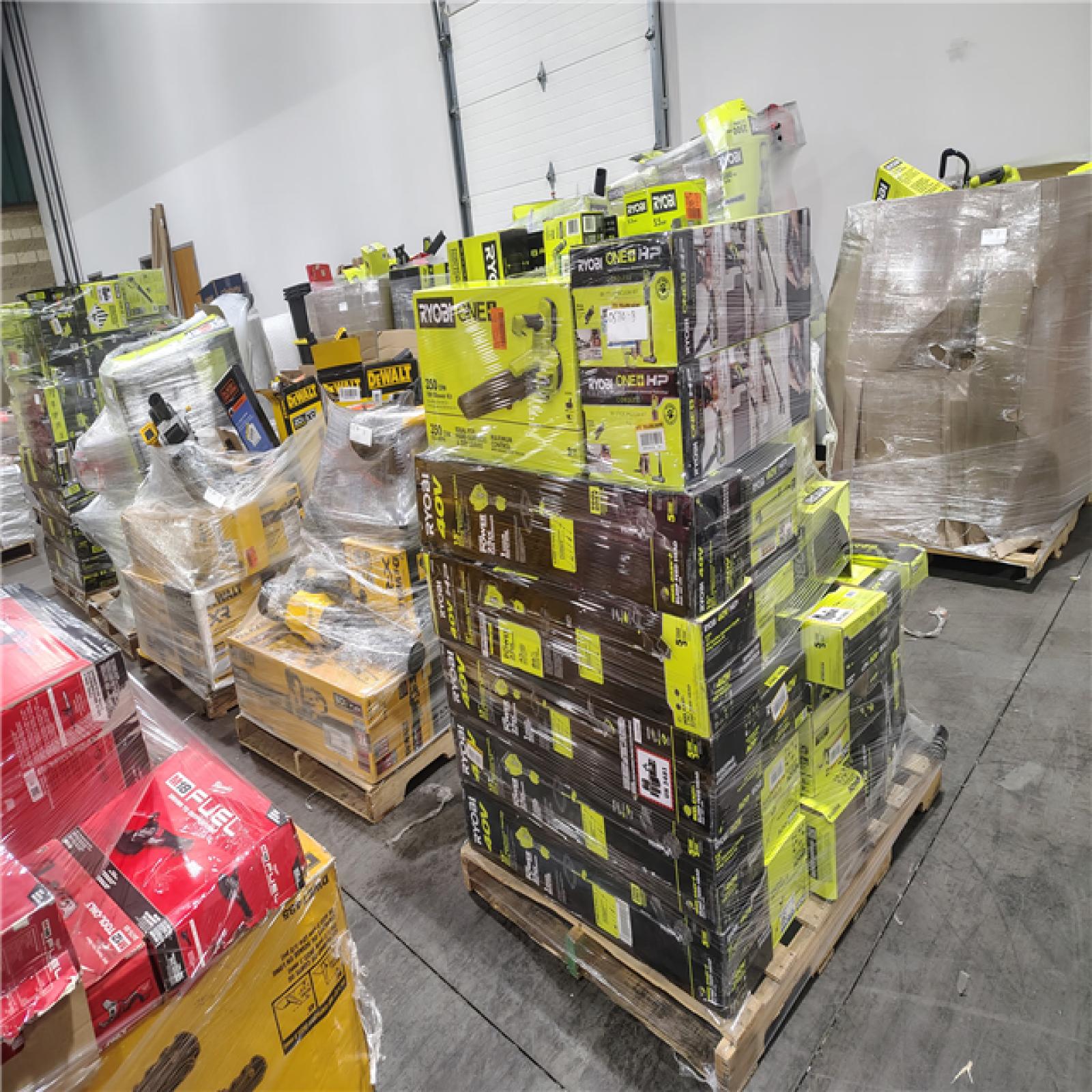 Pittston Location As-Is Power Tools Partial Truckload (14 Pallets) 0570-A