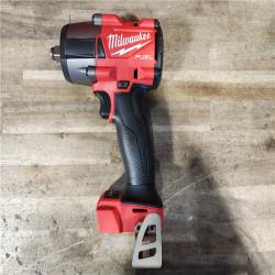 HOUSTON LOCATION - AS-IS (APPEARS LIKE NEW) Milwaukee 2962-20  M18 18V Fuel 1/2 Mid-Torque Impact Wrench Cordless Lithium-Ion Brushless (Tool-Only)