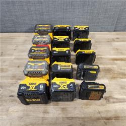 HOUSTON LOCATION - AS-IS DEWALT BATTERY PACK QTY - 15