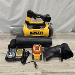 AS-IS DEWALT FLEXVOLT 60V MAX 160 MPH 760 CFM Cordless Axial Blower Kit