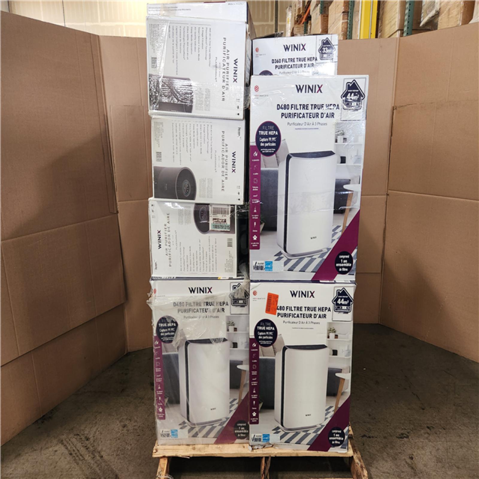 Phoenix AS-IS Mixed Winix Air Purifier, AHAM Verified Pallet (16-Cases)