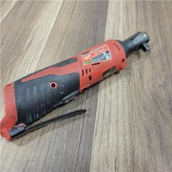 AS-IS Milwaukee 2457-20 M12 3/8  Ratchet (Bare Tool KIT battery & charge)