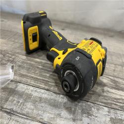 AS-IS DEWALT 20V XR Brushless Cordless 1/4 in. Quiet Hydraulic Impact Driver (Tool-Only)